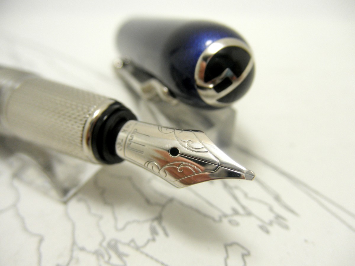 Easy to Install! Michael's Fat Boy Replacement Nib Fine for Fountain Pen 