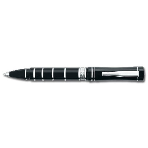 Delta Evolution Darwin Limited Edition Ballpoint Pen Black and Sterling Silver