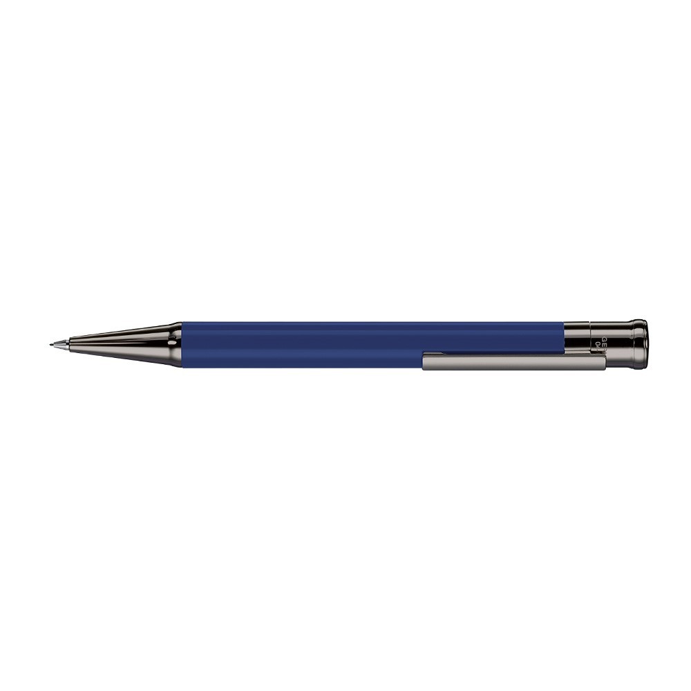 Otto Hutt Design 04 Shiny Cornflower Blue Ruthenium Plated Mechanical Pencil
