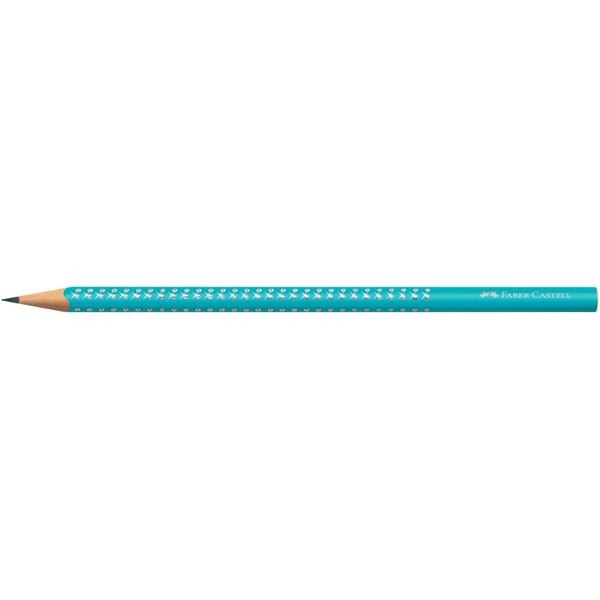 Faber Castell Graphite pencil Sparkle Pearl Turquoise