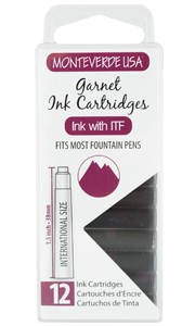Monteverde Ink Cartridges Garnet
