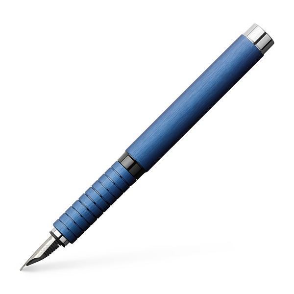 Faber Castell Essentio Aluminum Blue Fountain Pen