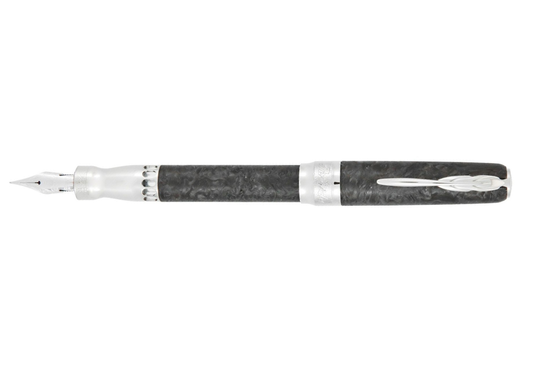 Pineider La Grande Bellezza Limited Edition Forged Carbon Fiber Fountain Pen