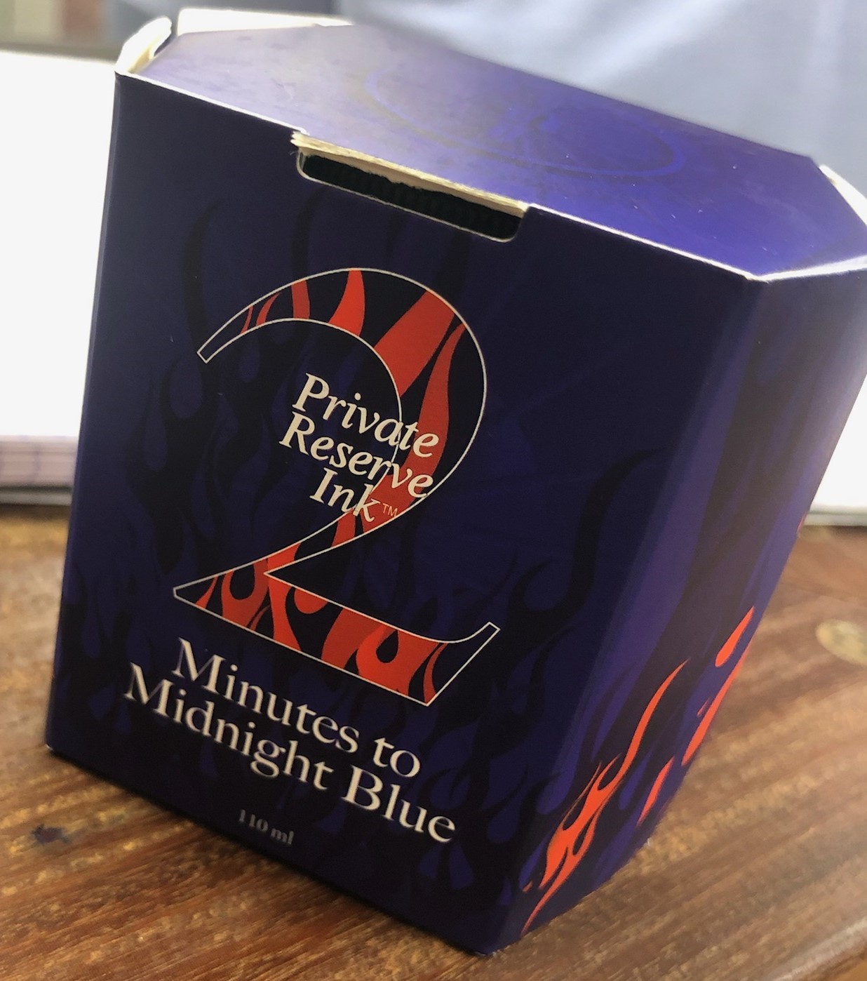 Private Reserve Limited Edition 2 Minutes To Midnight Blue Bottled Ink