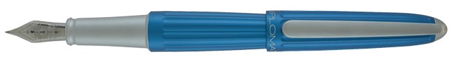 Diplomat Aero Blue Fountain Pen Steel Nib