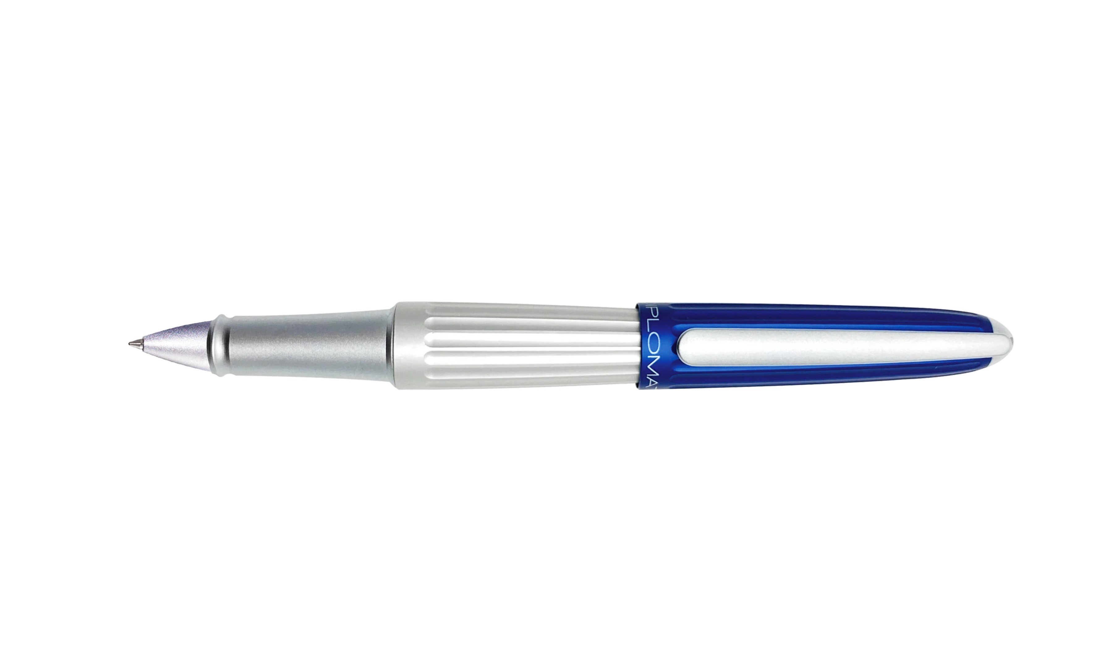 Diplomat Aero Blue/Silver Rollerball Pen