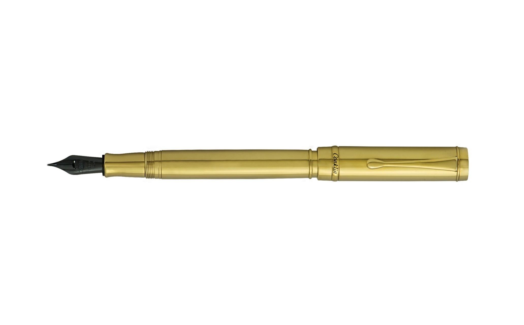 Conklin Duragraph Metal PVD Gold Fountain Pen