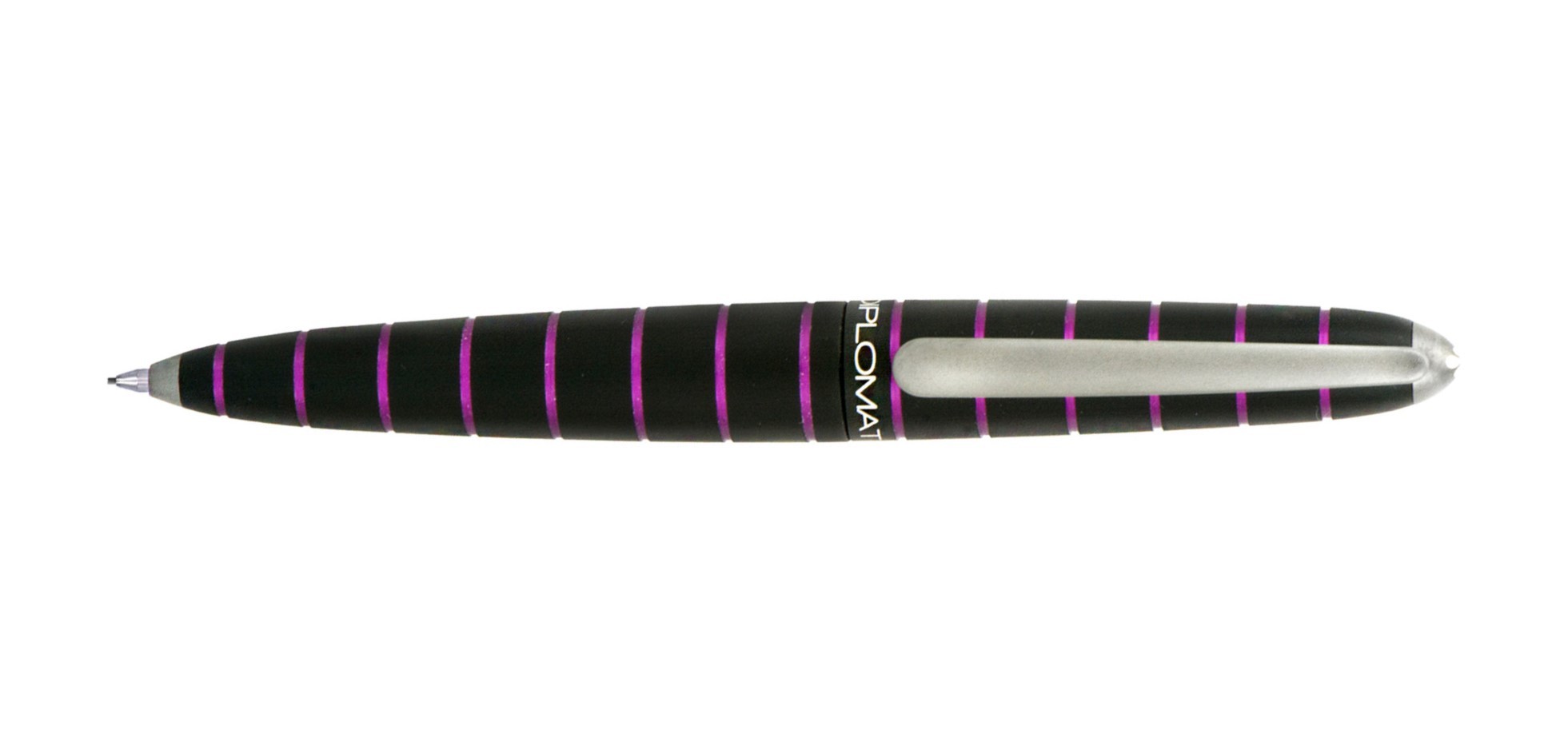 Diplomat Elox Ring Black/Purple Mechanical Pencil