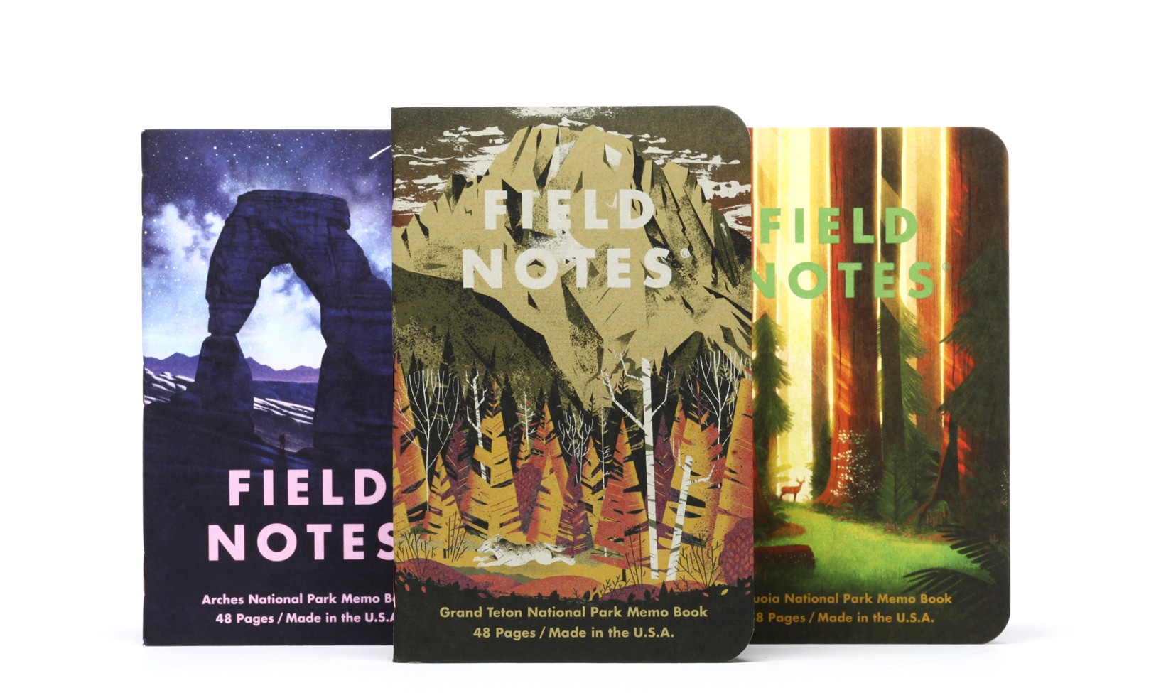 Field Notes National Parks Edition Series D 3-Pack