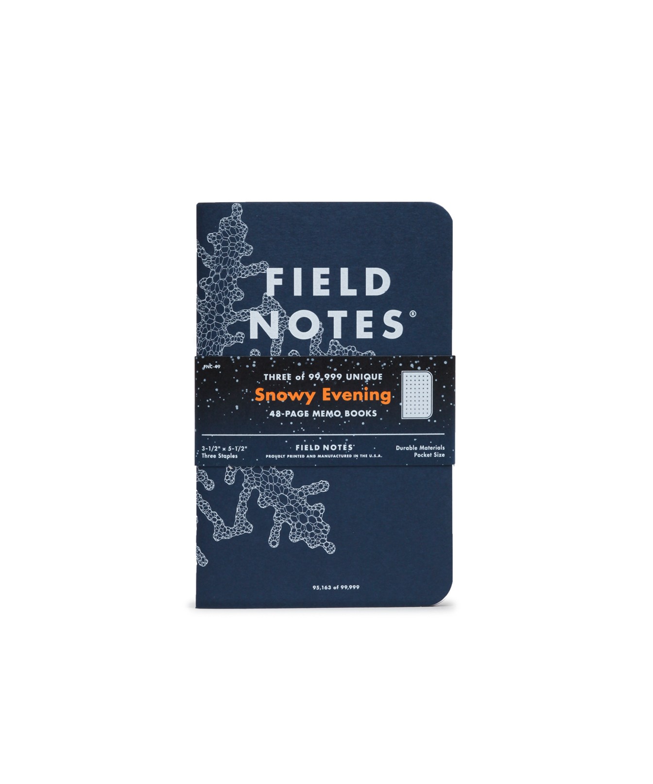 Field Notes Snowy Evening Limited Edition 2020 3-Pack
