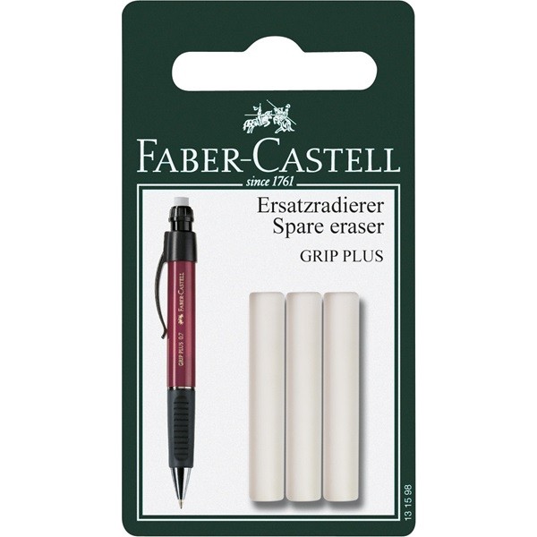 Faber Castell Grip Plus Pencil Erasers