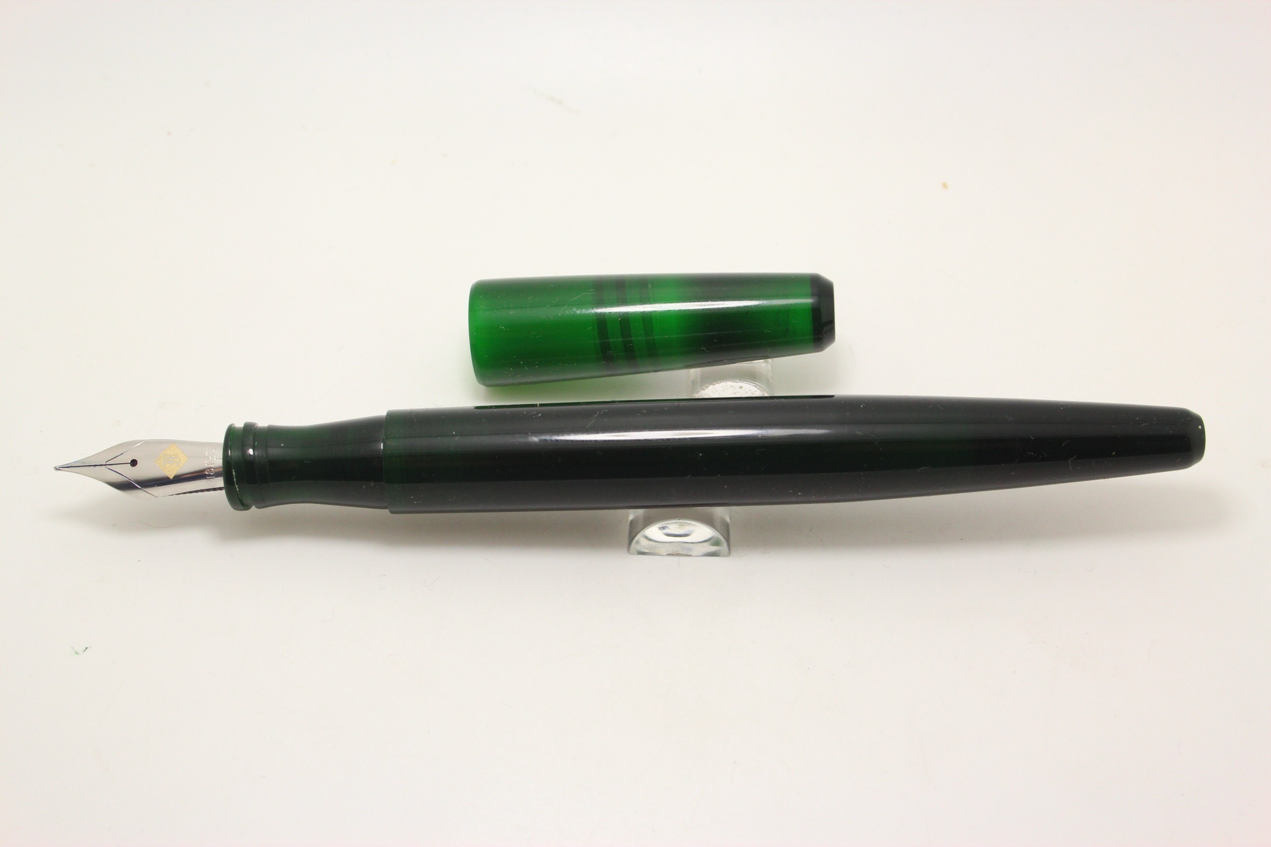  Franklin-Christoph Model 66 Jade Green Fountain Pen