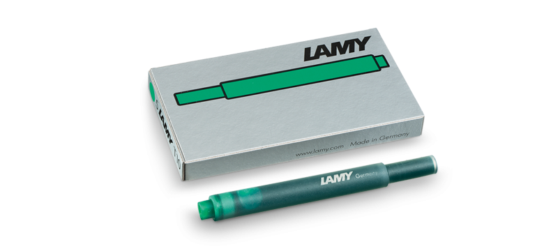 Lamy T10 Ink Cartridges Green