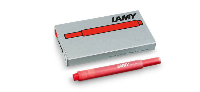 Lamy T10 Ink Cartridges Red