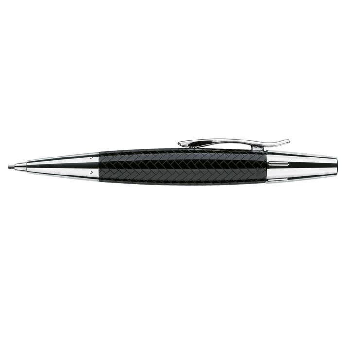 Faber-Castell E-Motion Parquet Black Resin Mechanical Pencil