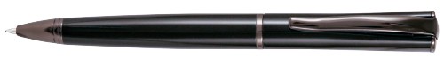 Monteverde Impressa Black with Gun Metal Trim Ballpoint Pen