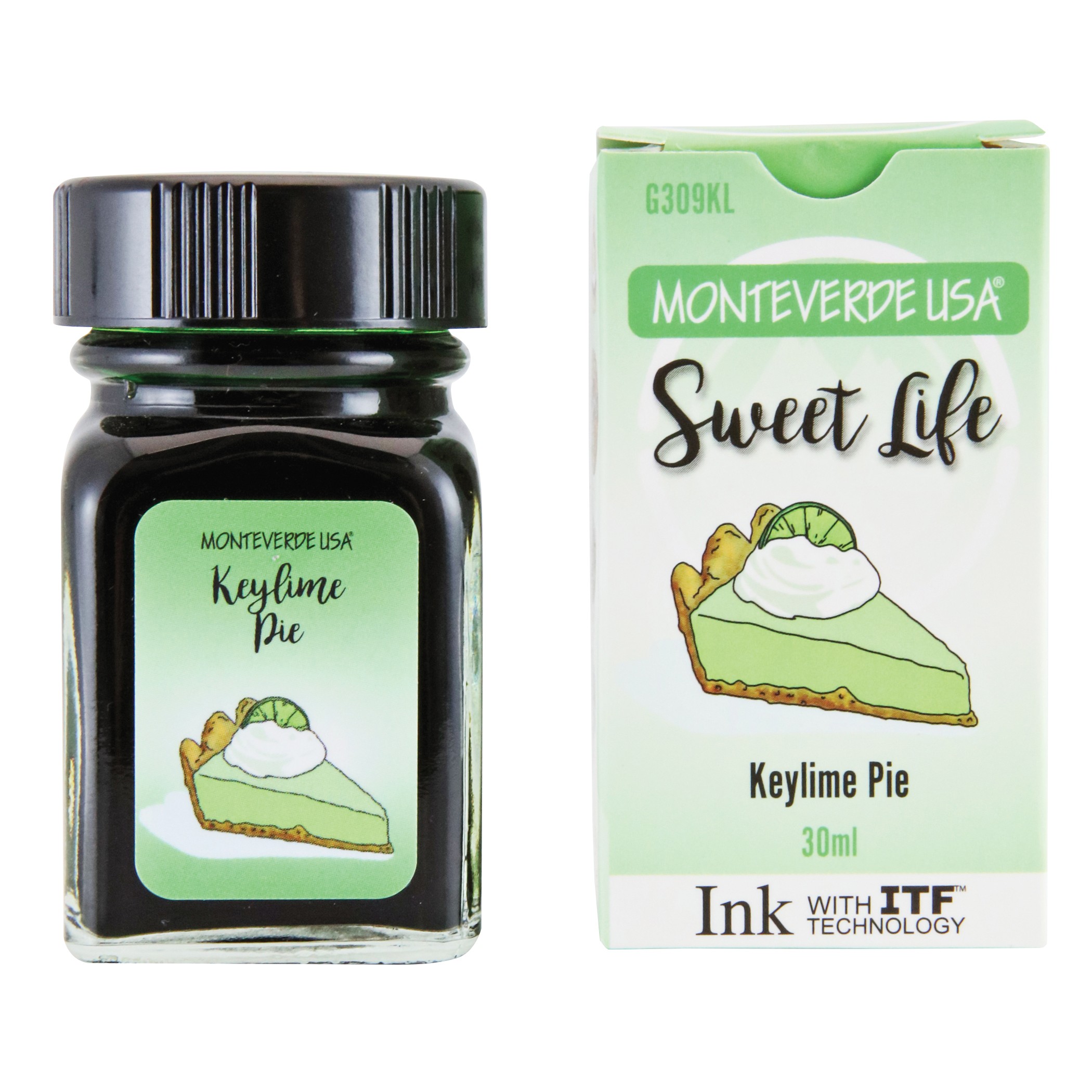 Monteverde Sweet Life Bottled Ink 30mL Keylime Pie