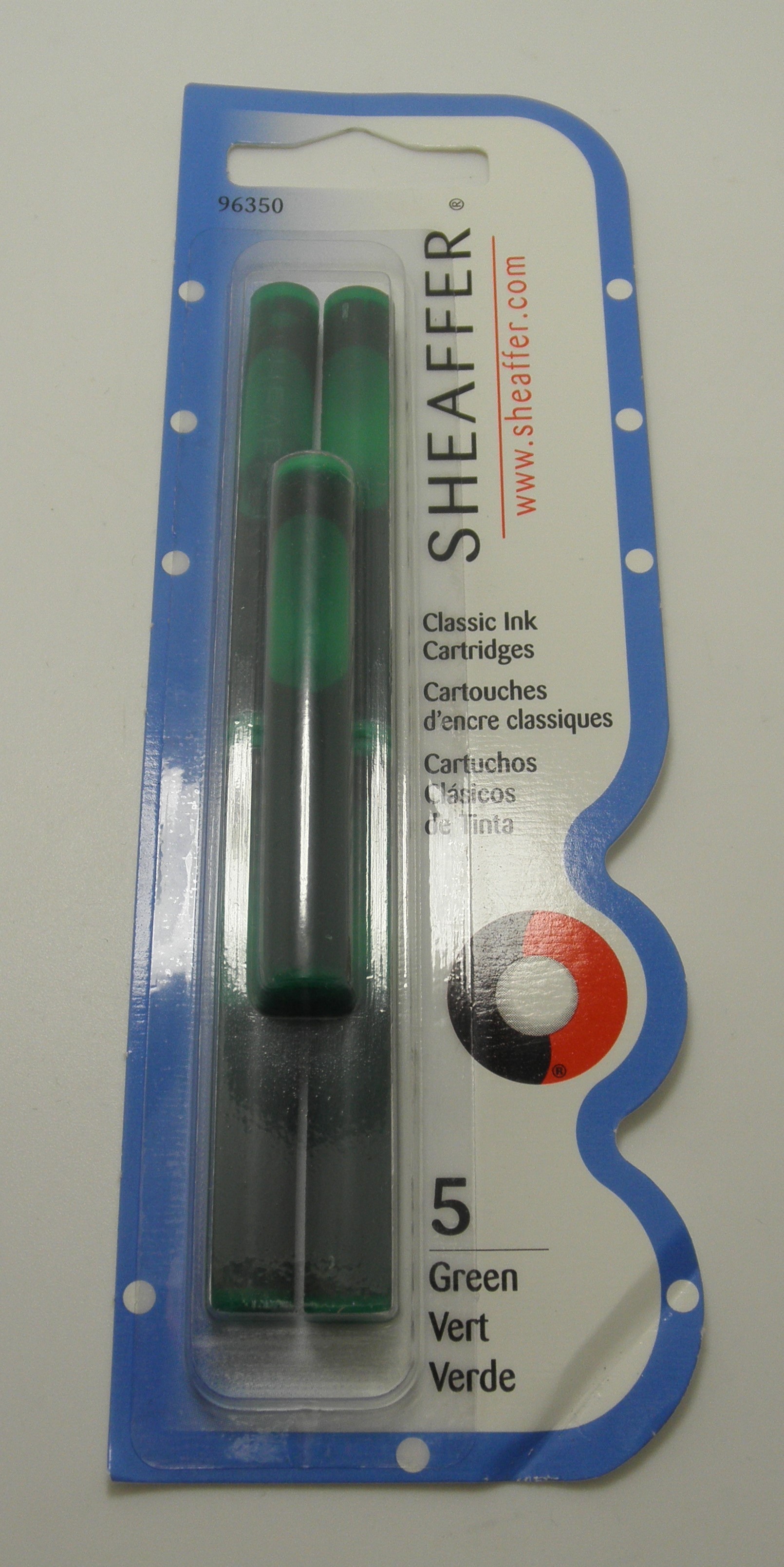 Sheaffer Fountain Pen Ink Cartridges Green