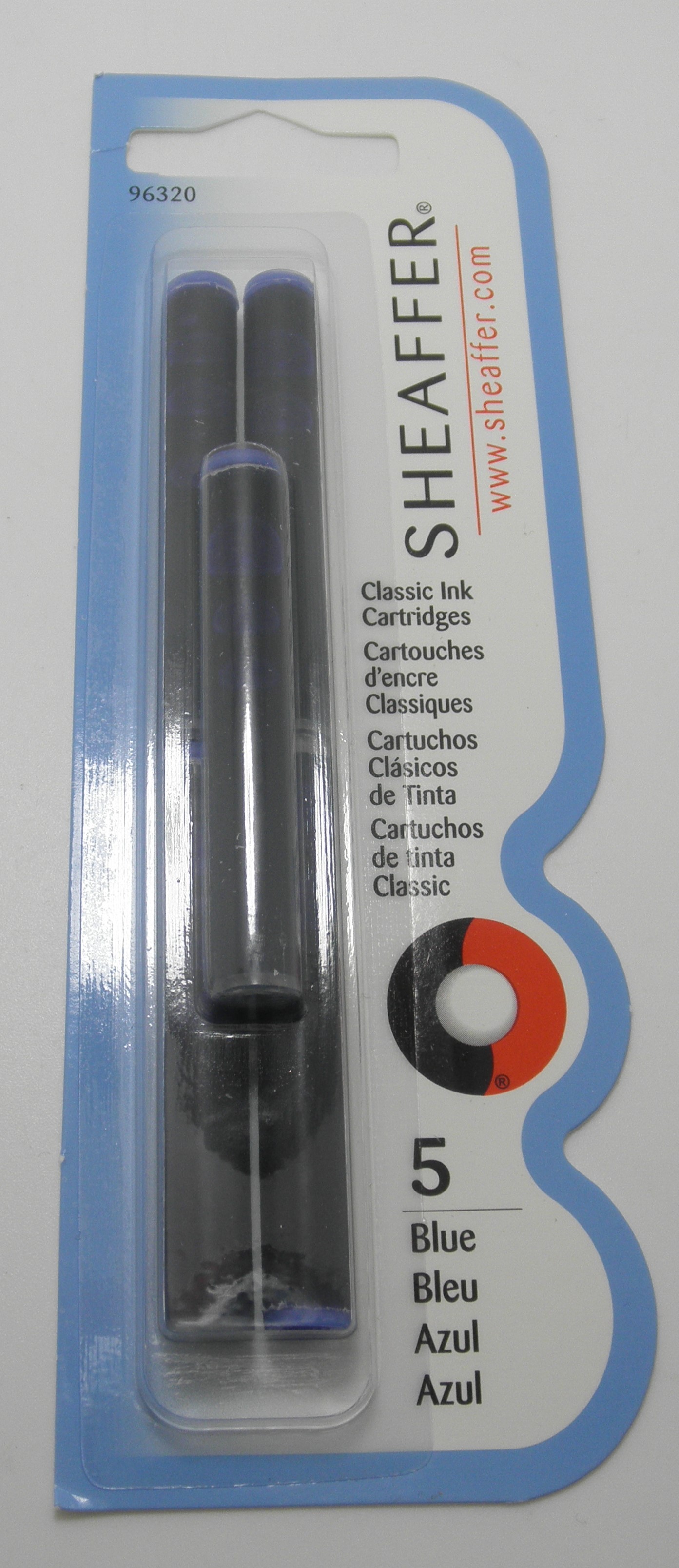 Sheaffer Fountain Pen Ink Cartridges Blue