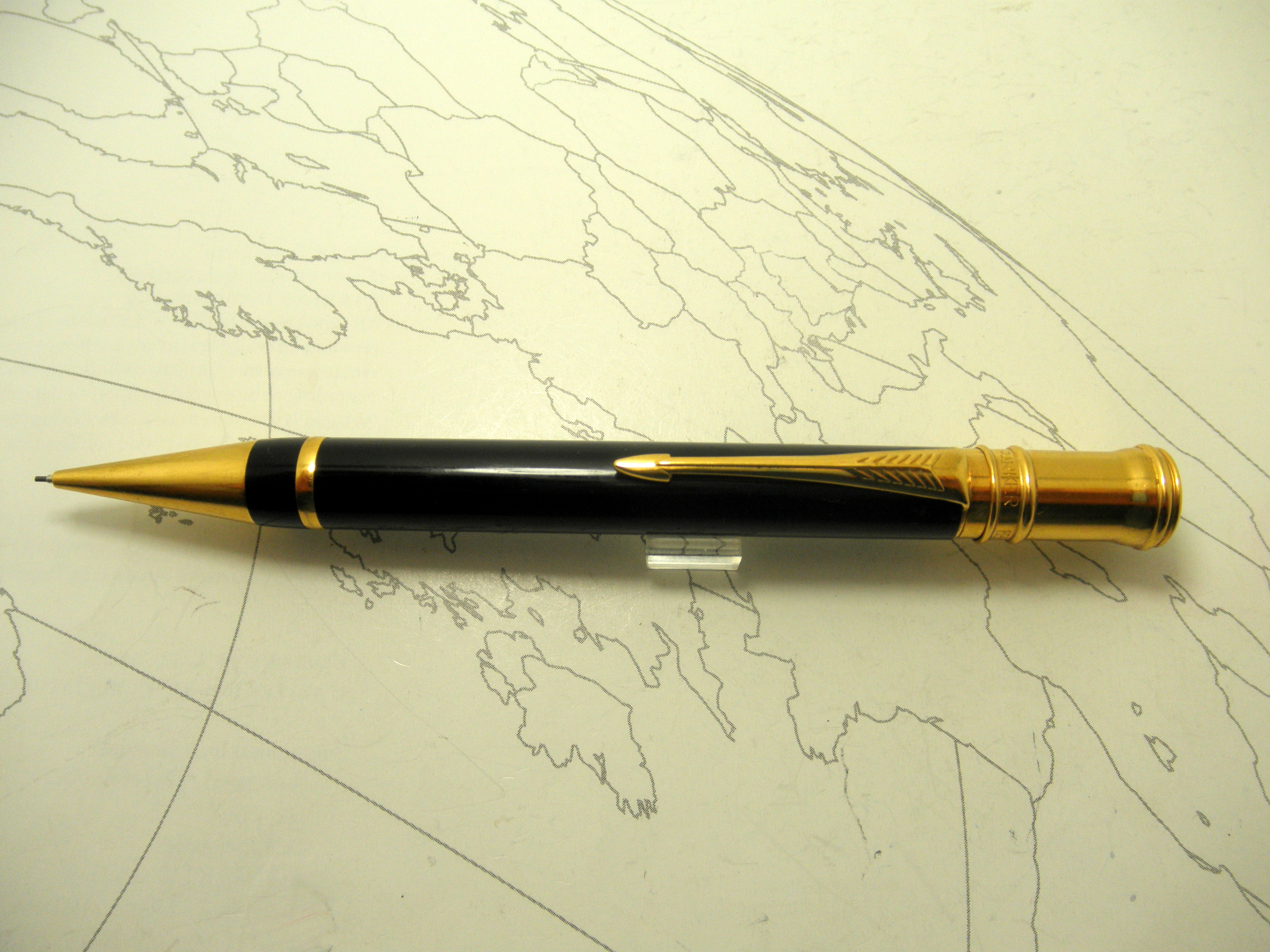Parker Duofold Black Mechanical Pencil