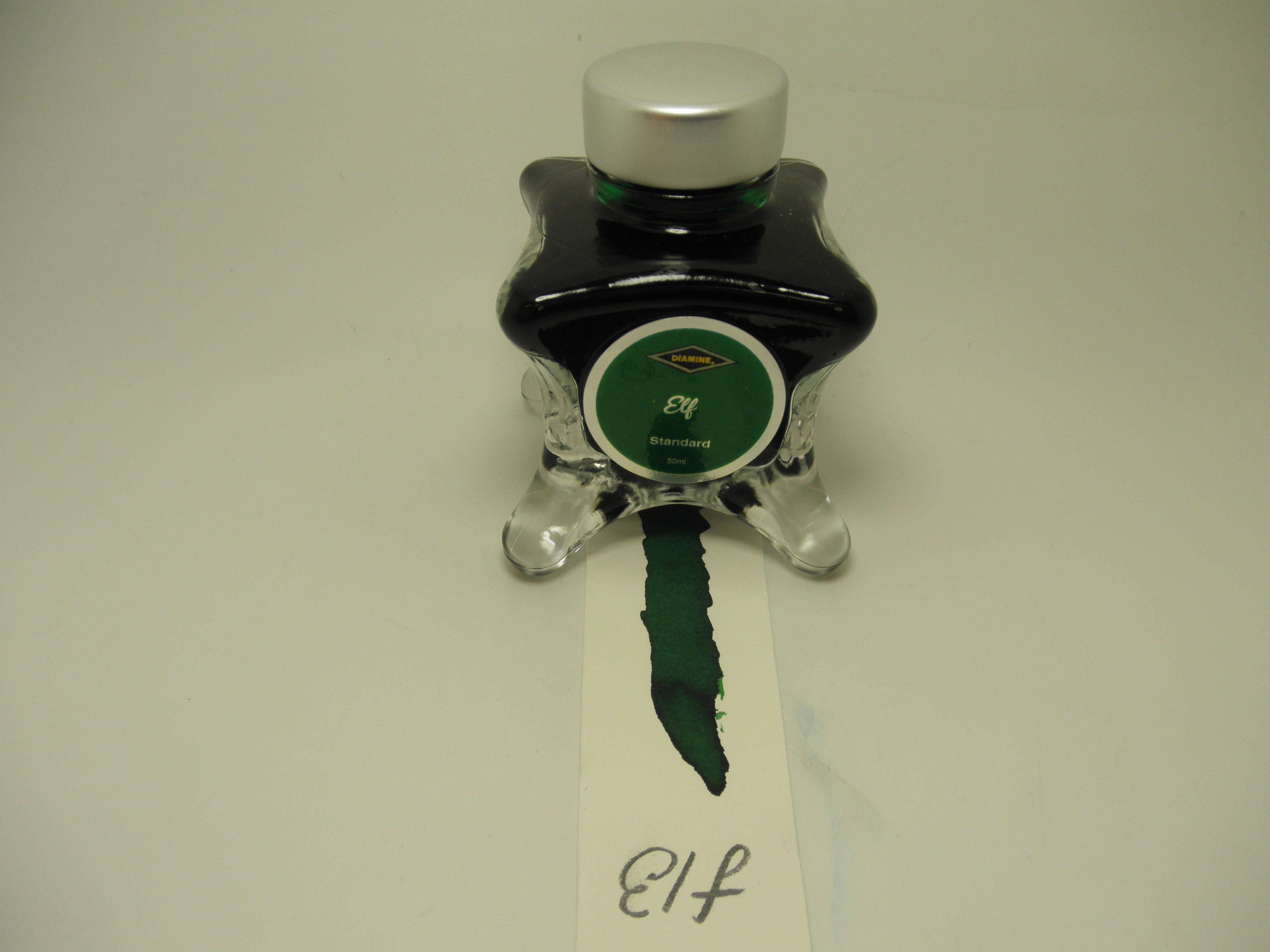 Diamine Inkvent Fountain pen Ink - Elf Standard Green