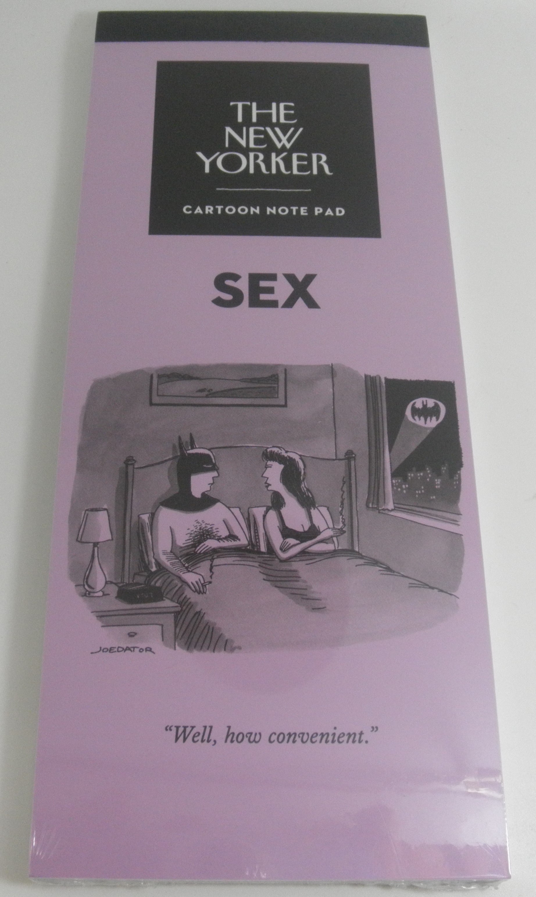 The New Yorker Cartoon Notepad Sex