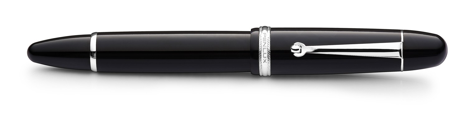 Penlux Masterpiece Grande Galaxy Black Fountain Pen
