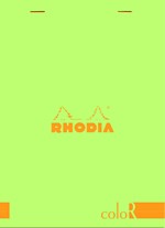 Rhodia ColoR Anise Green A5 Pad
