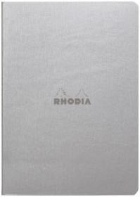 Rhodia Rhodiarama Sewn Spine Notebook Silver