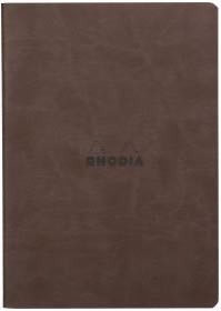 Rhodia Rhodiarama Sewn Spine Notebook Chocolate
