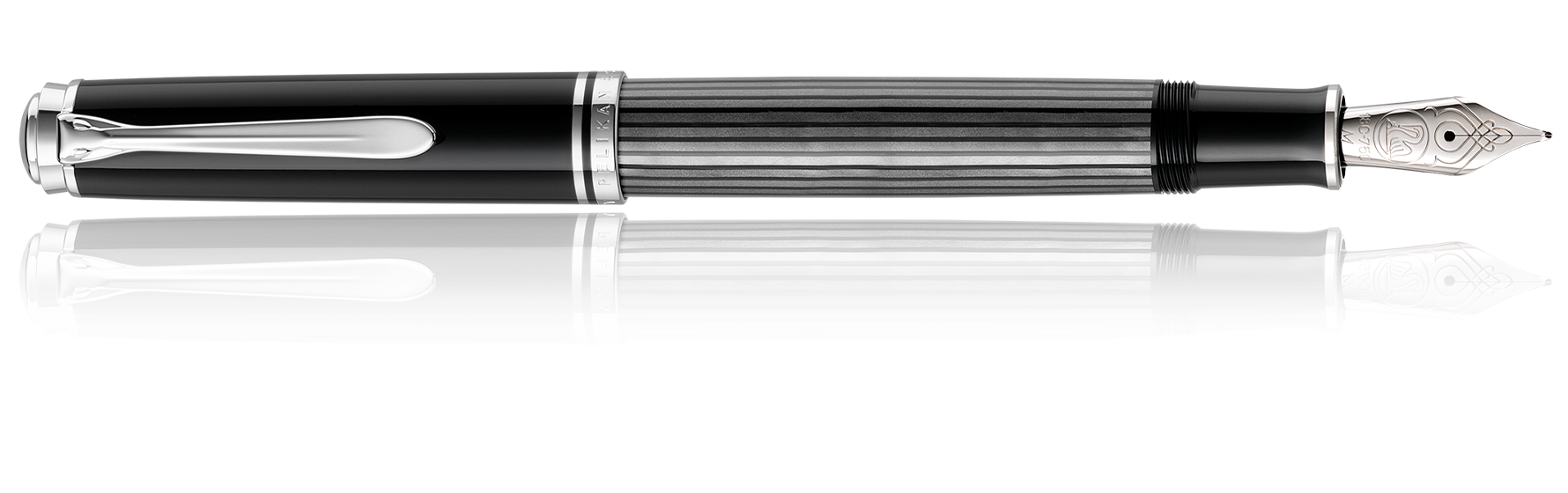 Pelikan Souveran M805 Streseman Anthracite Stripes Fountain Pen