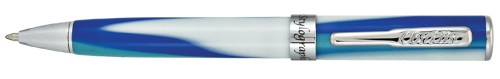 Conklin Stylograph Matte Ballpoint Pen Arctic Blue