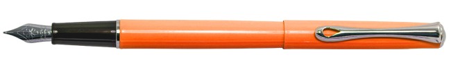 Diplomat Traveller Lumi Orange Fountain Pen