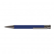 Otto Hutt Design 04 Shiny Cornflower Blue Ruthenium Plated Mechanical Pencil