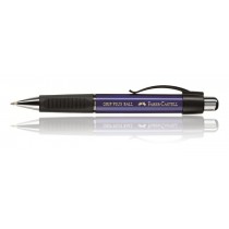 Faber Castell Design GRIP PLUS Ballpoint Pen Metallic Blue