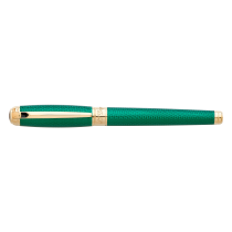 S.T. Dupont Line D Firehead Guilloche Emerald Rollerball