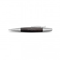 Faber-Castell E-Motion Black Wood And Polished Chrome Mechanical Pencil