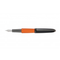 Diplomat Aero Black/Orange Fountain Pen