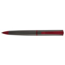 Monteverde Impressa Gun Metal Red Trim Ballpoint Pen