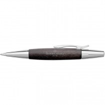 Faber-Castell E-Motion Black Wood And Polished Chrome Ballpoint