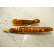 Esterbrook Estie Fountain Pen Oversized Honeycomb Gold Trim