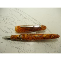 Esterbrook Estie Fountain Pen Oversized Honeycomb Chrome Trim