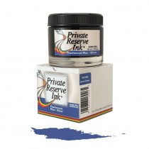 Private Reserve Pearlescent Bottled Ink Blue-Silver