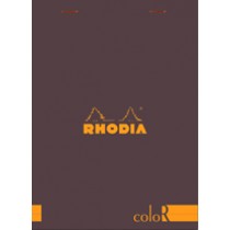Rhodia ColoR Chocolate A5 Pad