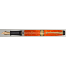 Aurora Optima Orange Fountain Pen