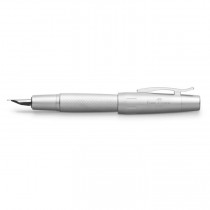 Faber-Castell E-Motion Pure Silver Fountain Pen