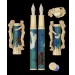 David Oscarson Carl Milles Marriage of the Waters Teal Fountain Pen