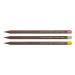Caran d'Ache Nespresso Limited Edition 4 Set Of 3 Swiss Wood Pencils