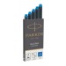 Parker Quink Fountain Pen Ink Cartridge Blue