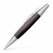 Faber-Castell E-Motion Black Wood And Polished Chrome Ballpoint